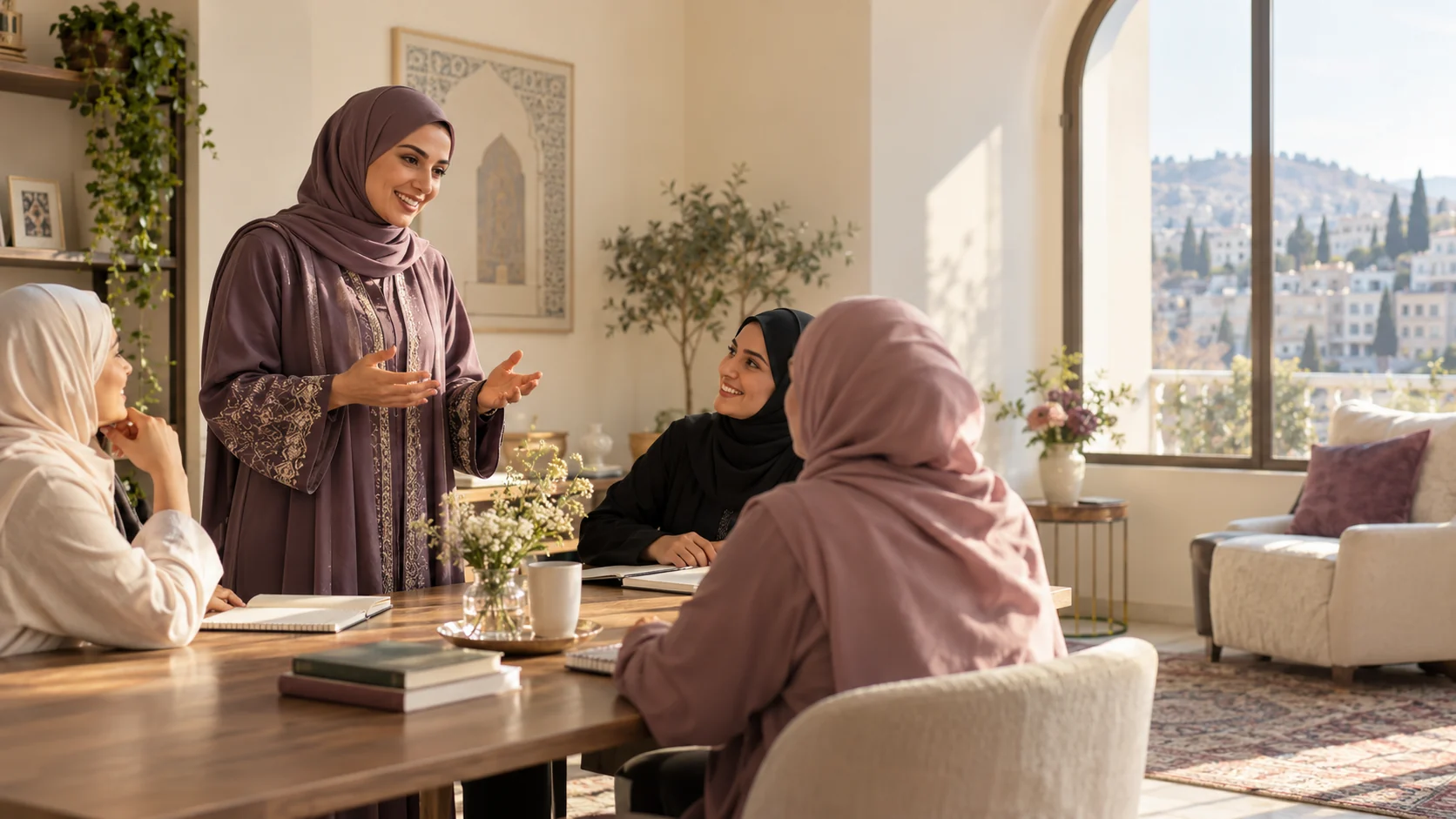 لقاء تعلّم بين نساء المركز